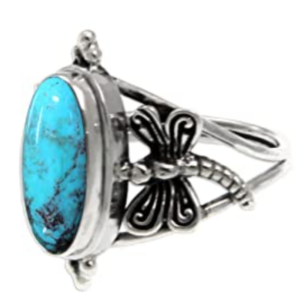 NEW Dragonfly 925 Ring - Picture 3 of 3